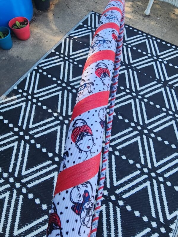 Adult Polka Dot Girl Hula Hoop