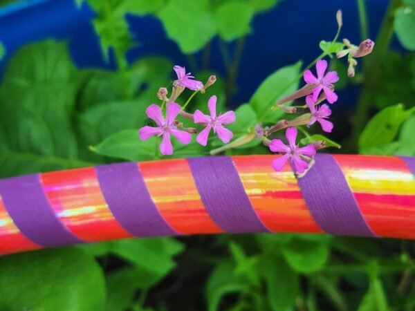 Adult Orange and Purple Hula Hoop