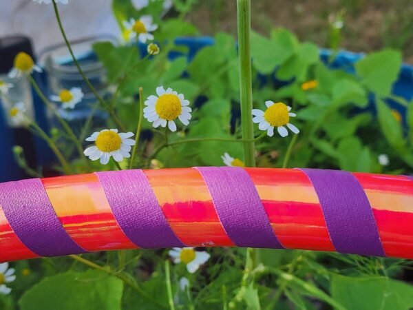Adult Orange and Purple Hula Hoop