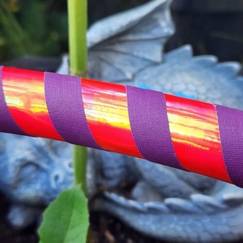 Adult Orange and Purple Hula Hoop