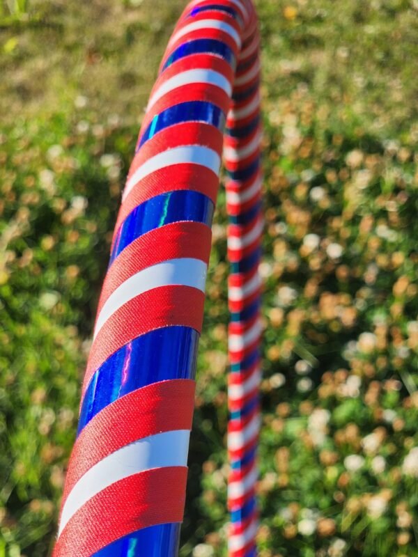 Adult Red, White, and Blue Hula Hoop