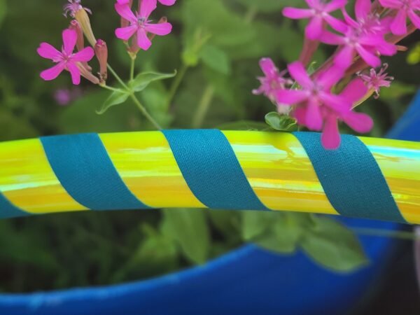 Yellow and Teal Hula Hoop
