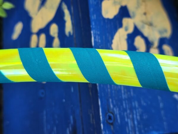 Yellow and Teal Hula Hoop