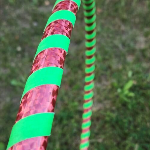 Kid Orange and Green Hula Hoop